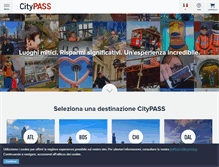 Tablet Screenshot of it.citypass.com